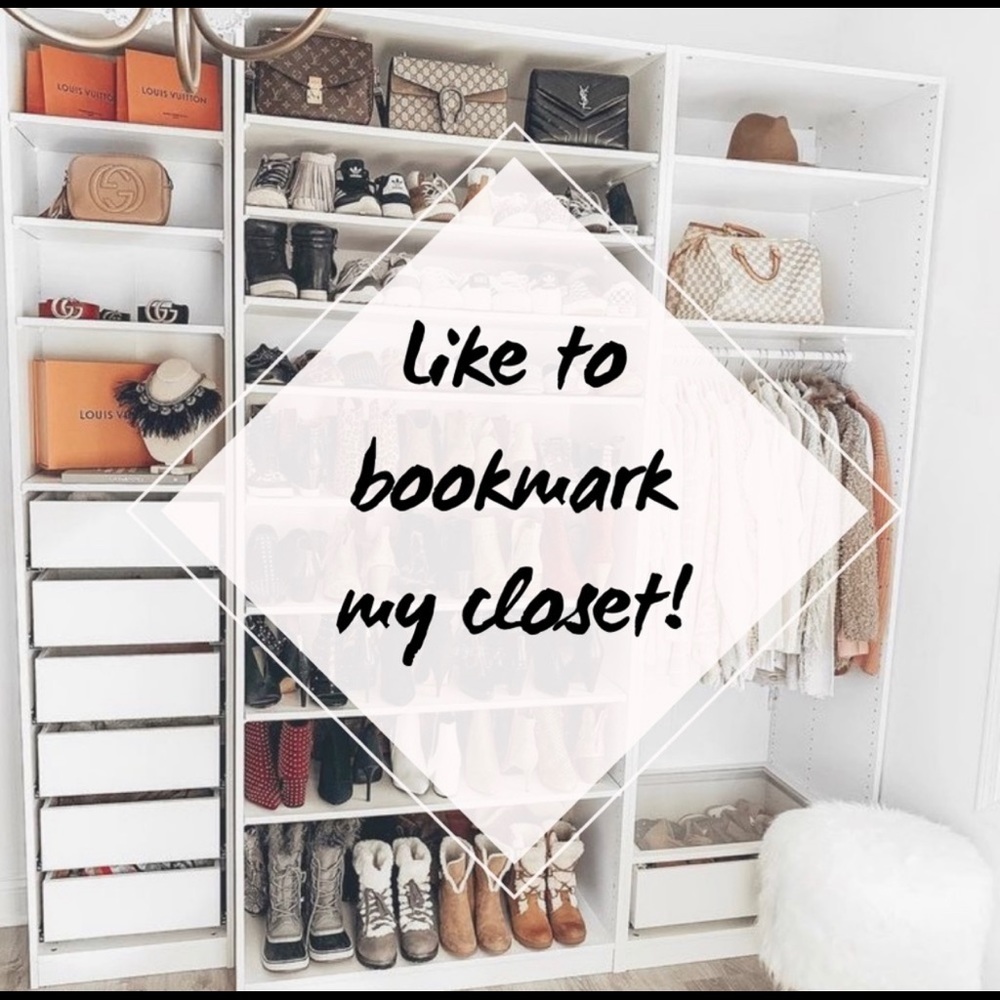 Want to come back to my closet?!